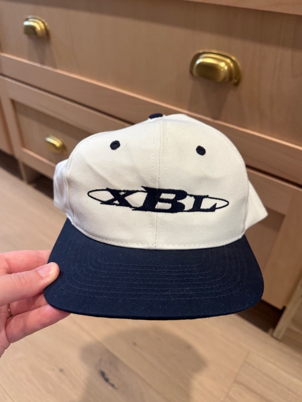 Vintage San Sun Two Tone “XBL” Branded Logo Snapback Hat